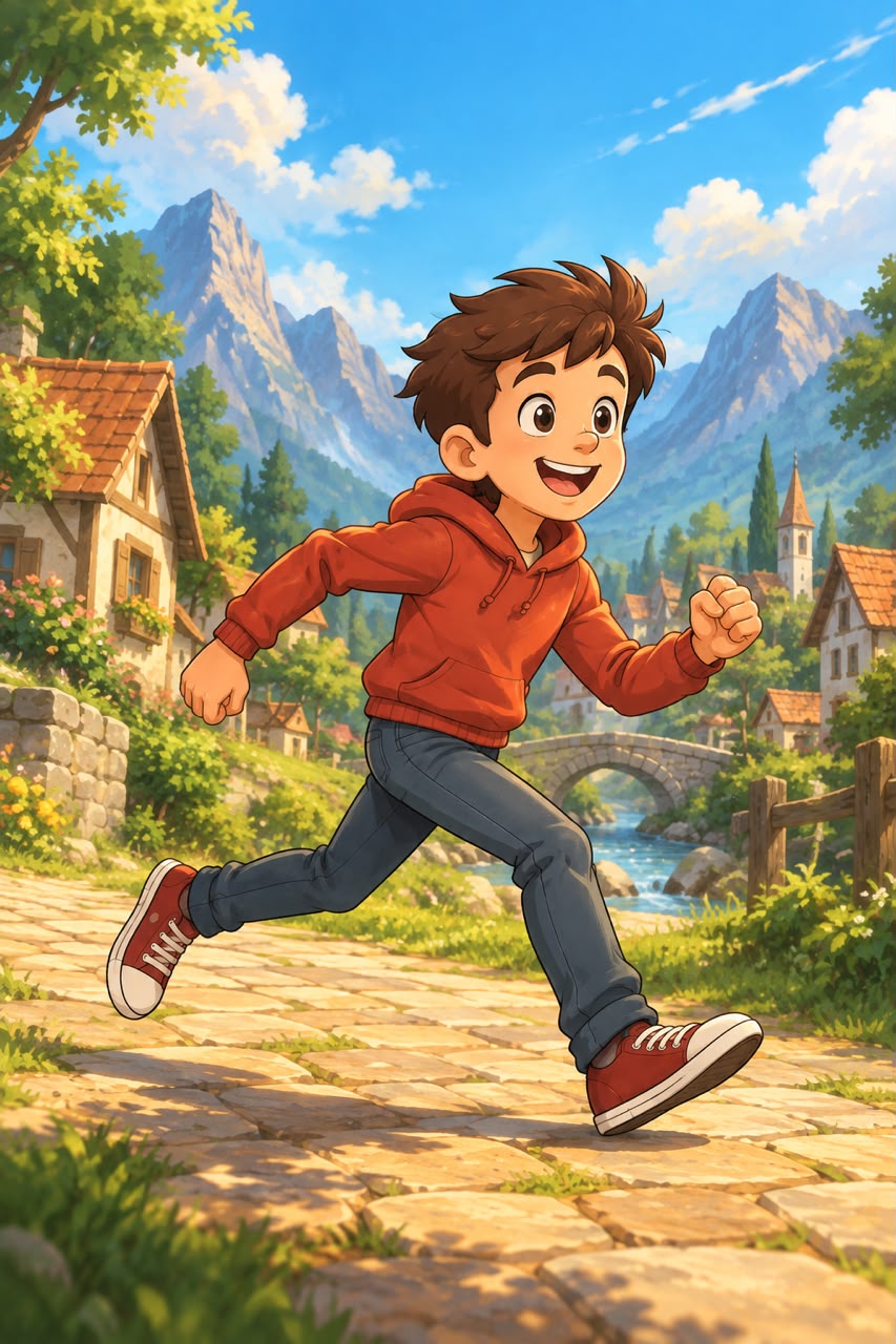 Final 2D animation frame