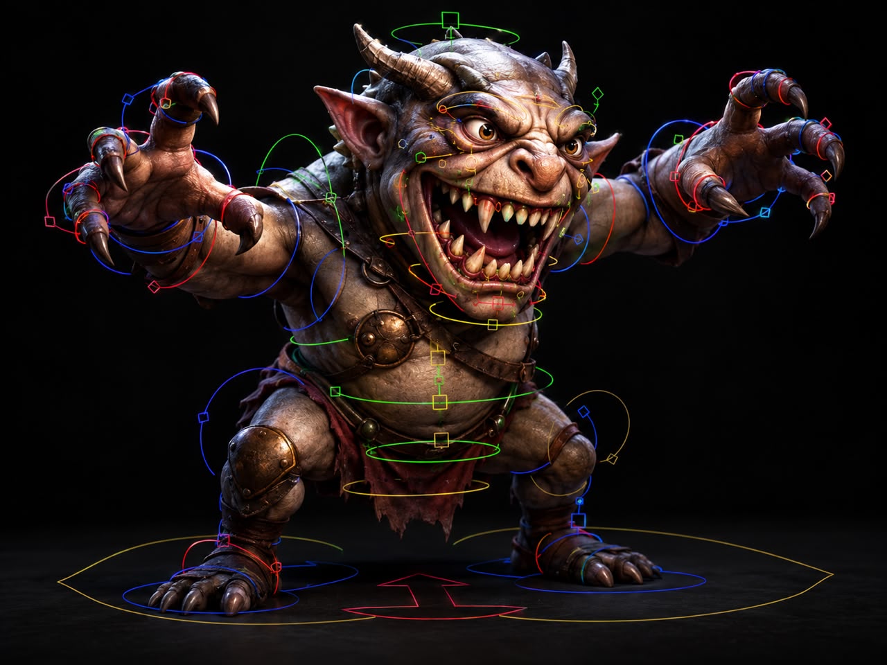 Character rigging