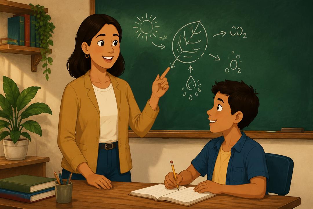 Two-dimensional character education animation