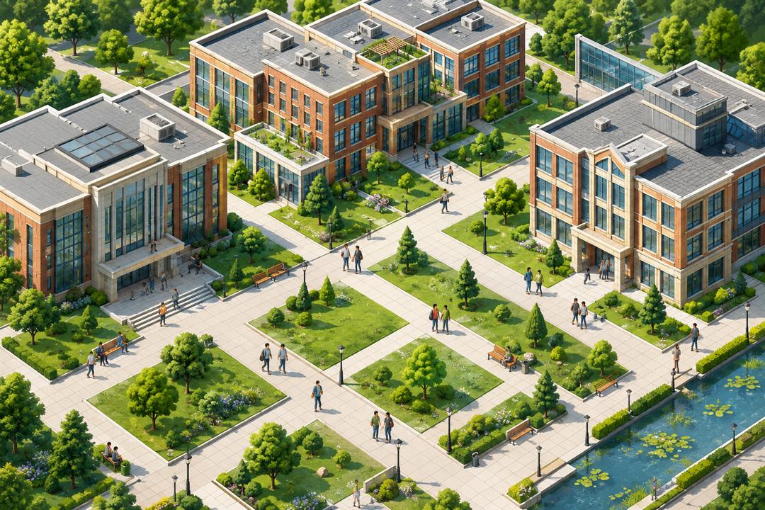 Isometric educational explainer animation