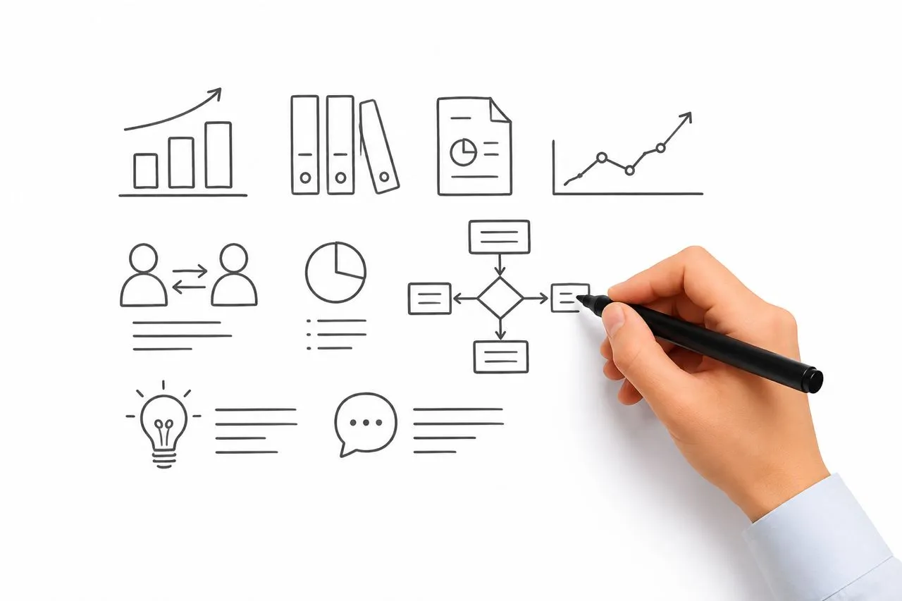Example of a whiteboard explainer video