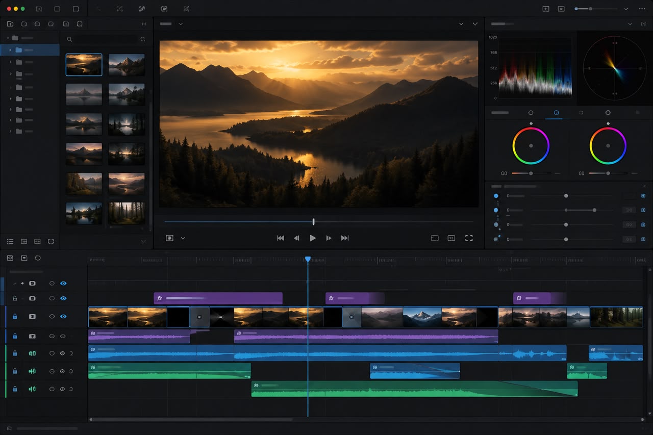 Editing Compositing and Delivery