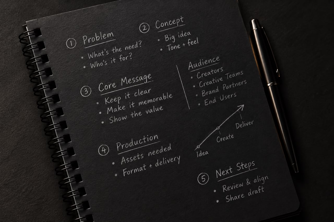 Script and Brief